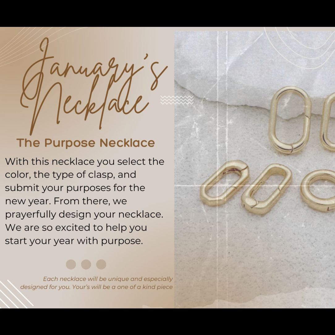 The PURPOSE Necklace - January '26